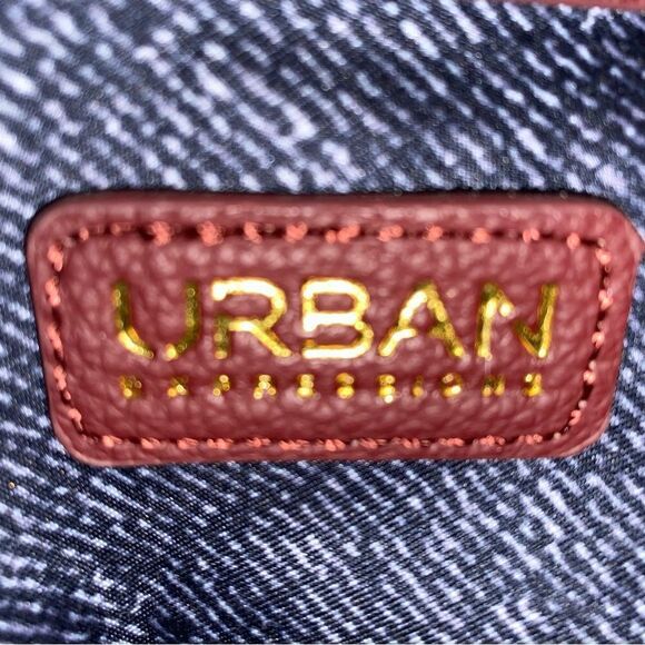 Urban Expressions Maroon Work Tote Bag - Picture 13 of 13